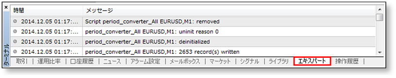 mt4バックテスト-不整合-チャートエラー